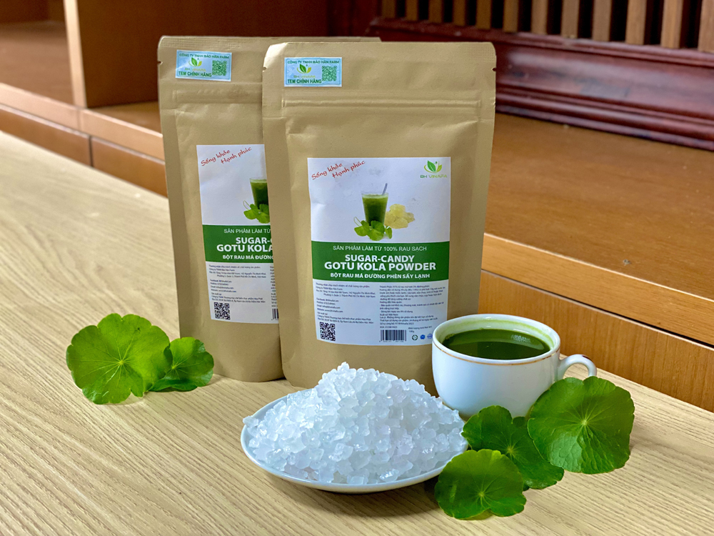 Sự khác nhau giữa bột rau má và rau má tươi